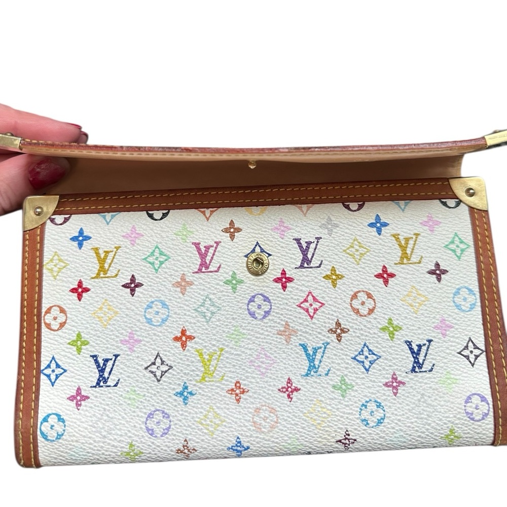 Louis Vuitton Murakami Multicolor Monogram Wallet “AUTHENTIC” Receipt. - Picture 5 of 17